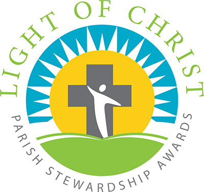 Light of Christ parish stewardship awards logo
